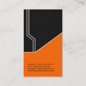 High-Teche Visitenkarten Visitenkarte (Rückseite)