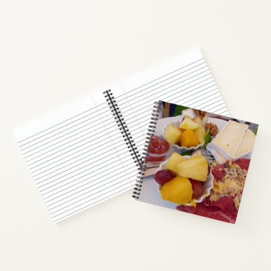 High Tee Food Notebook Notizbuch (Innenseite)