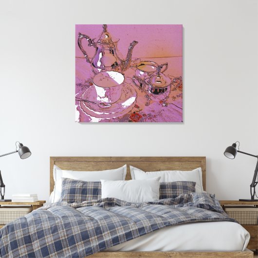 High Tee Leinwanddruck (Insitu (Schlafzimmer))