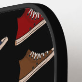 High-Top Sneakers Schuhe nach Maß Pickleball Schläger (Linke Seite)