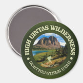 High Uintas Wilderness Magnet (Vorderseite/Rückseite)