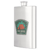 High Uintas Wilderness Utah Camping Flachmann (Links)