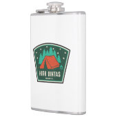 High Uintas Wilderness Utah Camping Flachmann (Links)