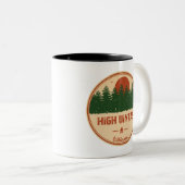 High Uintas Wilderness Utah Zweifarbige Tasse (VorderseiteRechts)