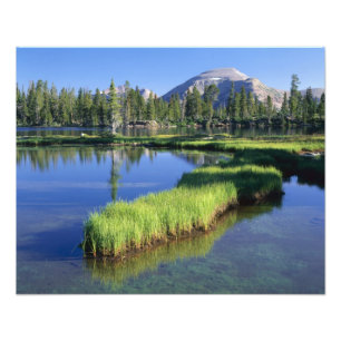 HIGH UINTAS WILDNIS, UT, US, Halbinsel, Fotodruck