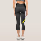 High-waisted capri pants, positive energy (Rückseite)