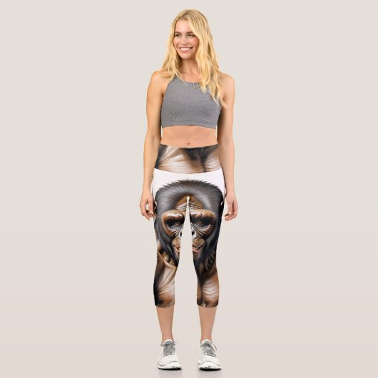 High Waisted Capris (Vorderseite)