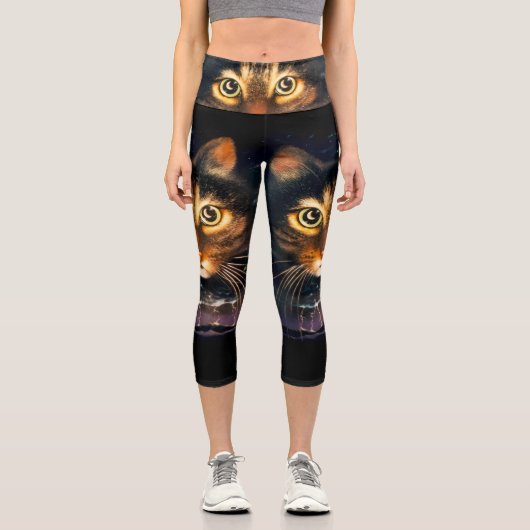 High Waisted Capris (Vorderseite)