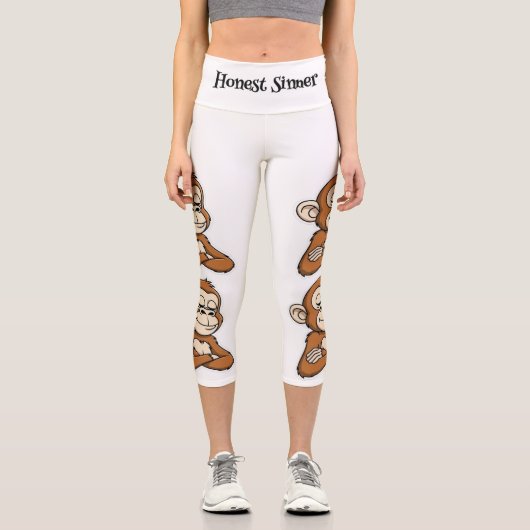 High Waisted Capris (Vorderseite)