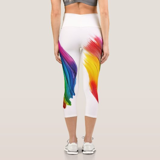 High Waisted Capris (Rückseite)