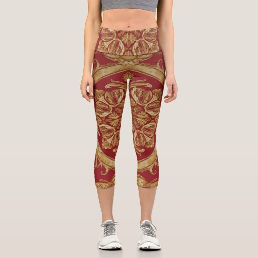 High Waisted Capris (Vorderseite)
