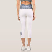 High Waisted Capris Französische Bulldogge (Rückseite)