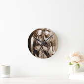 HIgh Western Fashion Runde Wanduhr (Zuhause)