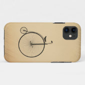 High-Wheel Antique Bicycle Rustic Case-Mate iPhone Hülle (Rückseite (Horizontal))