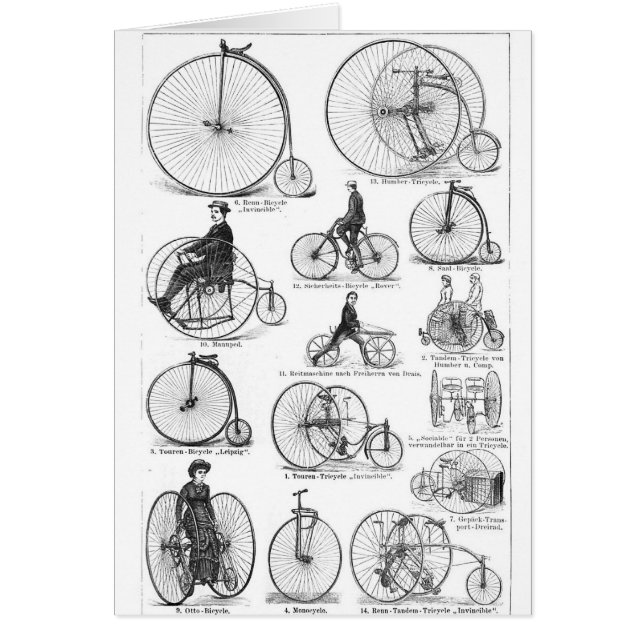 High Wheeler Bicycle Penny Farthing (Vorne)