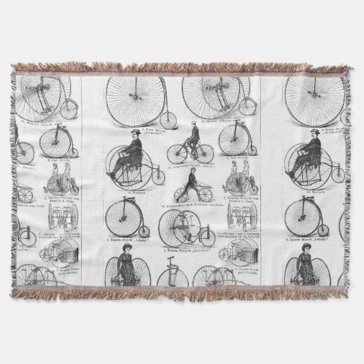 High Wheeler Bicycle Penny Farthing Decke (Vorderseite)