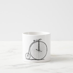 High Wheeler Bicycle Penny Farthing Espressotasse