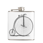 High Wheeler Bicycle Penny Farthing Flachmann (Vorderseite)