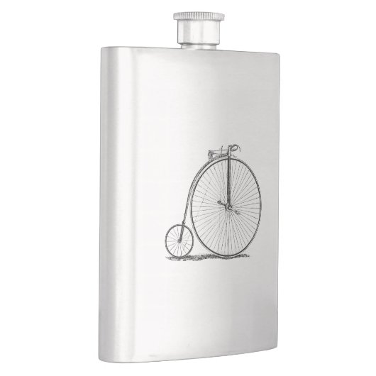 High Wheeler Bicycle Penny Farthing Flachmann (Rechts)