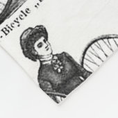 High Wheeler Bicycle Penny Farthing Fleecedecke (Ecke)