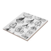 High Wheeler Bicycle Penny Farthing Fliese (Seite)