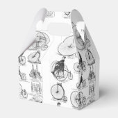 High Wheeler Bicycle Penny Farthing Geschenkschachtel (Rückseite)