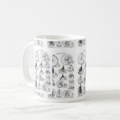 High Wheeler Bicycle Penny Farthing Kaffeetasse (Vorderseite Links)