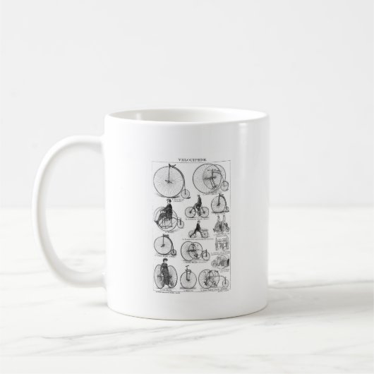 High Wheeler Bicycle Penny Farthing Kaffeetasse (Links)