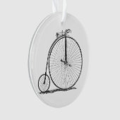 High Wheeler Bicycle Penny Farthing Ornament (Vorderseite)