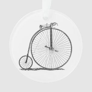 High Wheeler Bicycle Penny Farthing Ornament