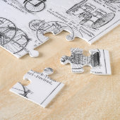 High Wheeler Bicycle Penny Farthing Puzzle (Seite)