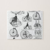 High Wheeler Bicycle Penny Farthing Puzzle (Horizontal)