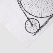 High Wheeler Bicycle Penny Farthing Seidenpapier (Ausschnitt)