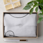 High Wheeler Bicycle Penny Farthing Seidenpapier (Geschenk)