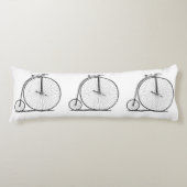 High Wheeler Bicycle Penny Farthing Seitenschläferkissen (Vorderseite)