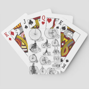 High Wheeler Bicycle Penny Farthing Spielkarten