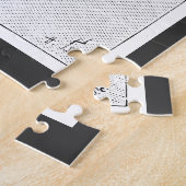 High-Wire-Fahrrad - Vintages Circus Cycling Puzzle (Seite)