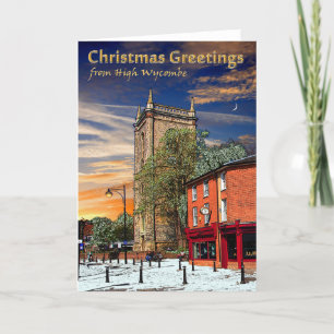 High Wycombe Christmas Card Feiertagskarte