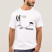 HighAndLowYesNo Pinguin T-Shirt (Vorderseite)