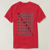 Highball T-Shirt (Design vorne)