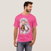 Highborn Demon Dog Retro Chibi T-Shirt (Vorne ganz)