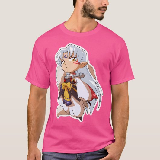 Highborn Demon Dog Retro Chibi T-Shirt (Vorderseite)