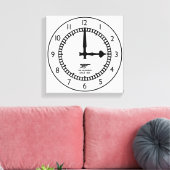 Highbury Clock End 15:00 Uhr Start Gunners Leinwanddruck (Insitu (Wohnzimmer))