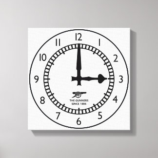 Highbury Clock End 15:00 Uhr Start Gunners Leinwanddruck