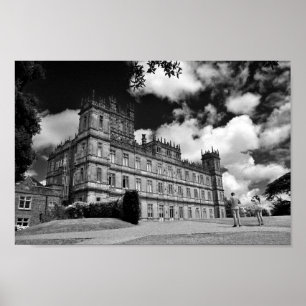 Highclere Castle Downton Abbey England Poster