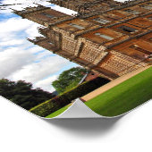 Highclere Castle Downton Abbey England Poster (Ecke)