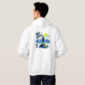 Higher Than Yesterday Mountain Hoodie (Schwarz voll)