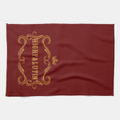 Highfalutin - Funny Country Slang Geschirrtuch (Horizontal)