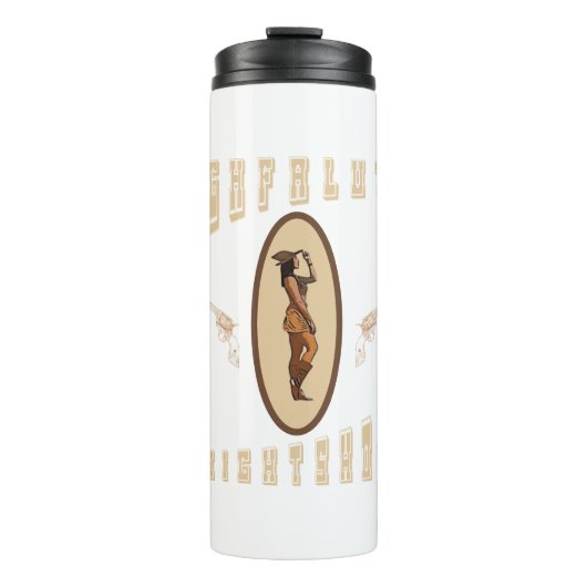 Highfalutin Western Thermosbecher (Vorderseite)