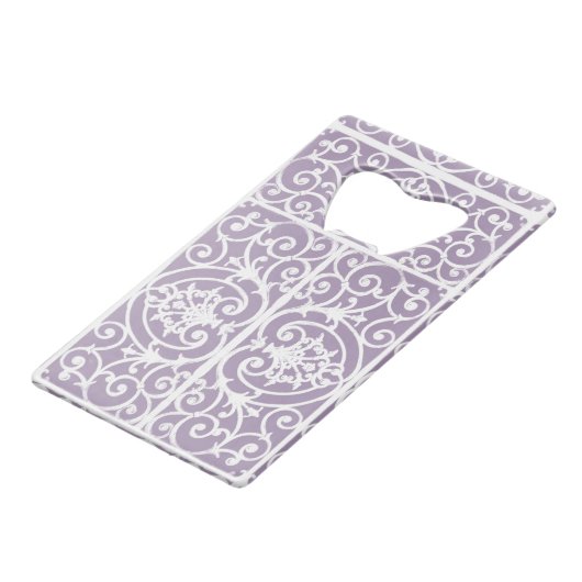 Highgate Iron Kreditkarten Flaschenöffner (Vorderseite Schrägansicht)